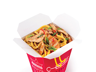 ВОК курица в соусе терияки